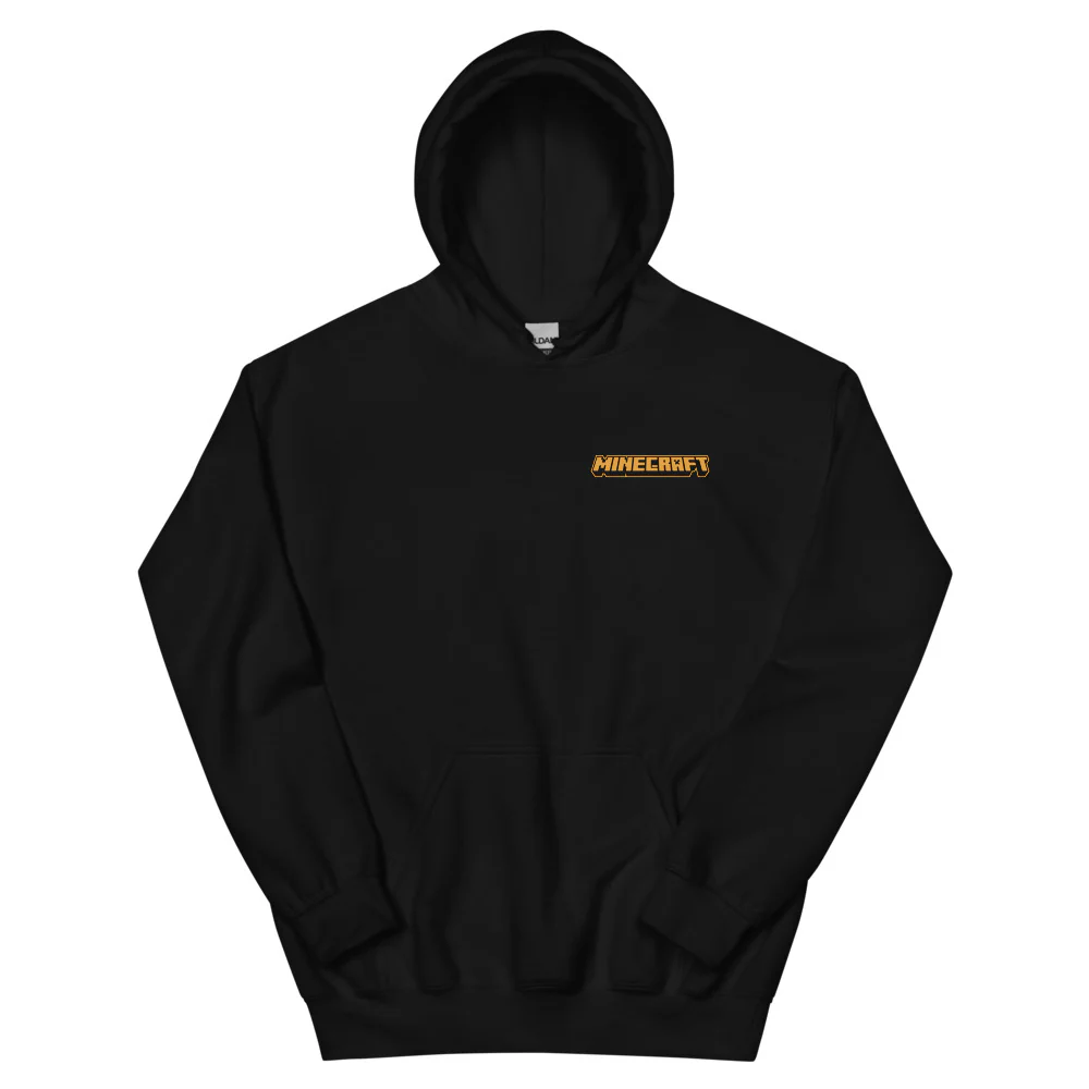 Minecraft Armadillo Checkered Adult Hoodie - Image 2