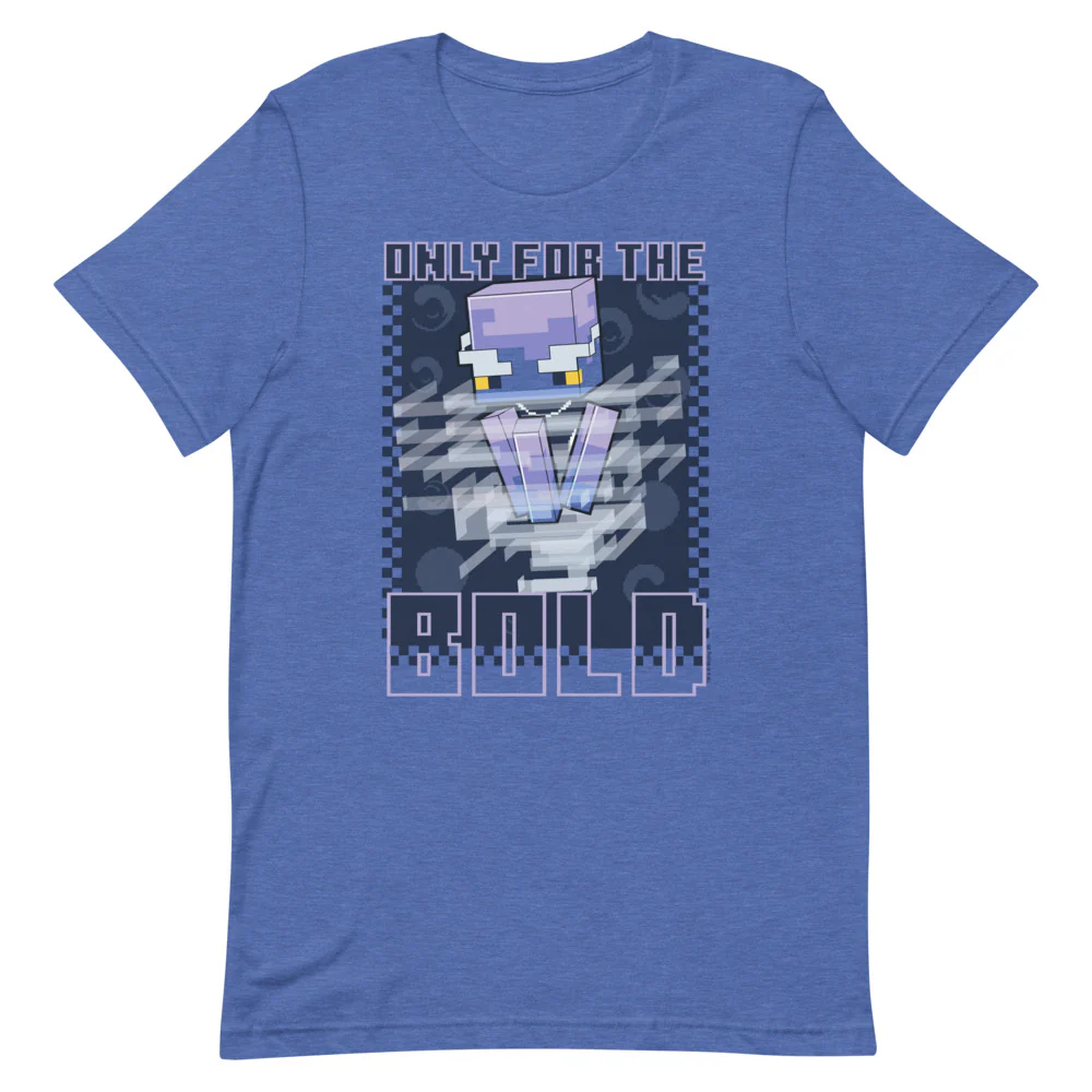 Minecraft Breeze Checkered Adult T-Shirt