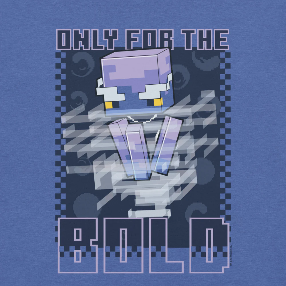 Minecraft Breeze Checkered Adult T-Shirt - Image 2