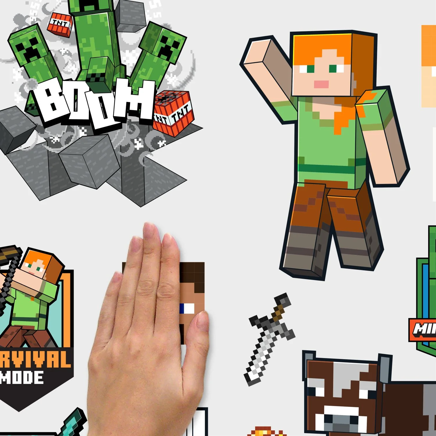 Minecraft Characters Wall Decals - Image 2