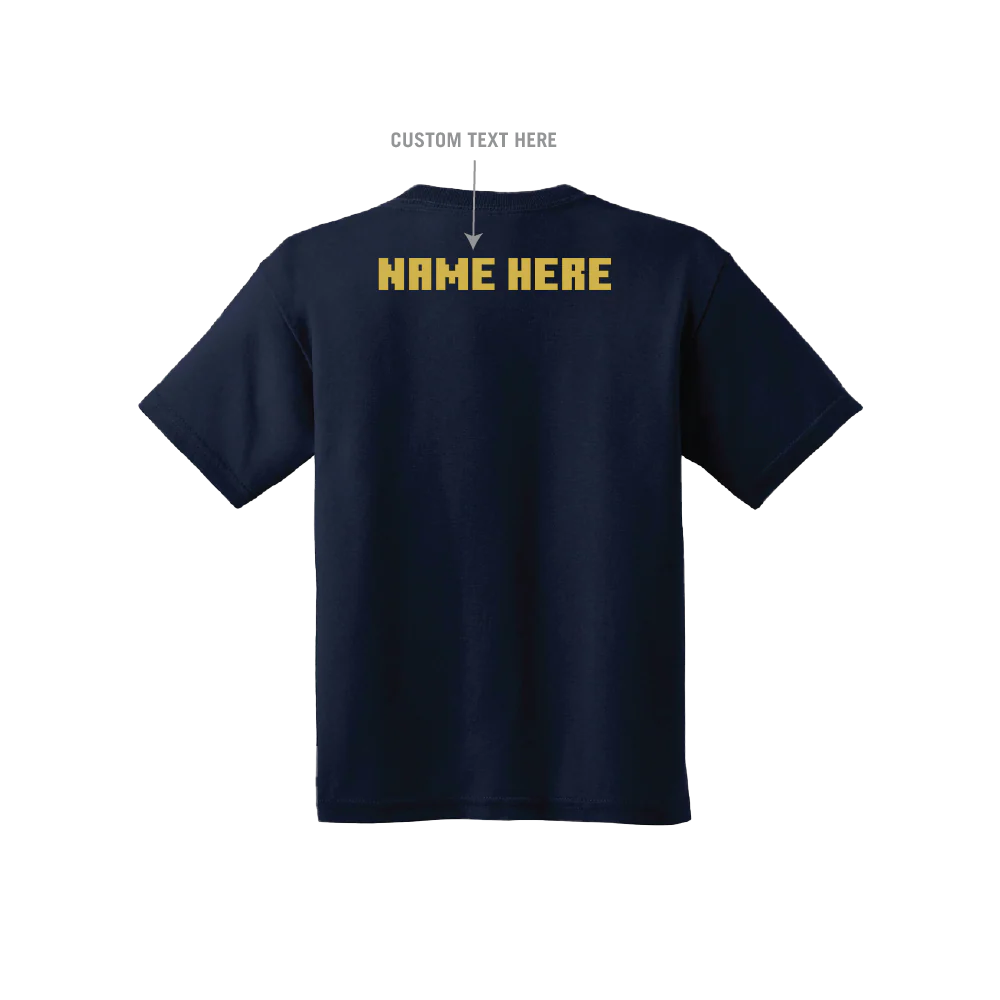 Minecraft Dungeons Logo Personalized Kids Short Sleeve T-Shirt - Image 2