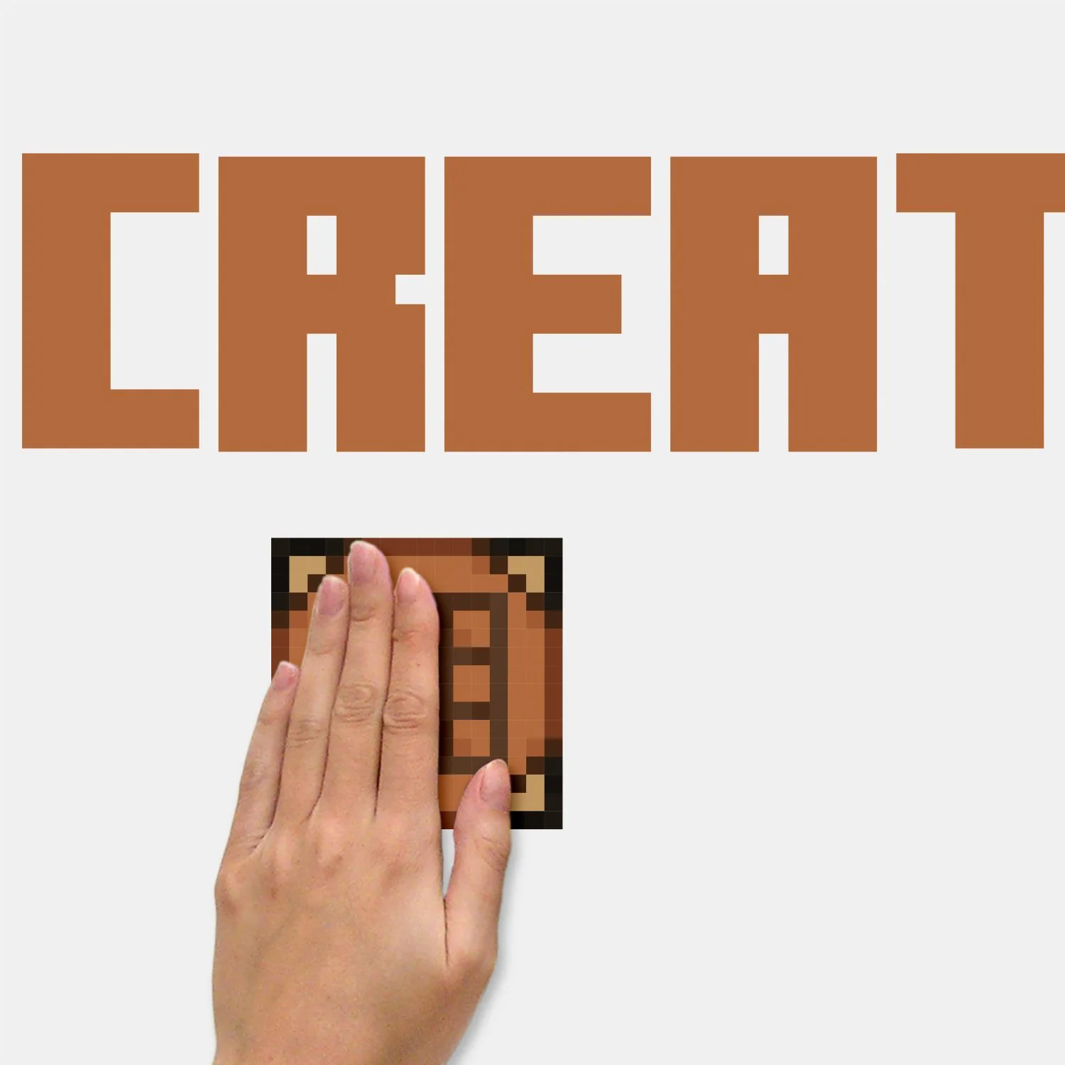 Minecraft Eat Sleep Mine Create Wall Decals - Image 2