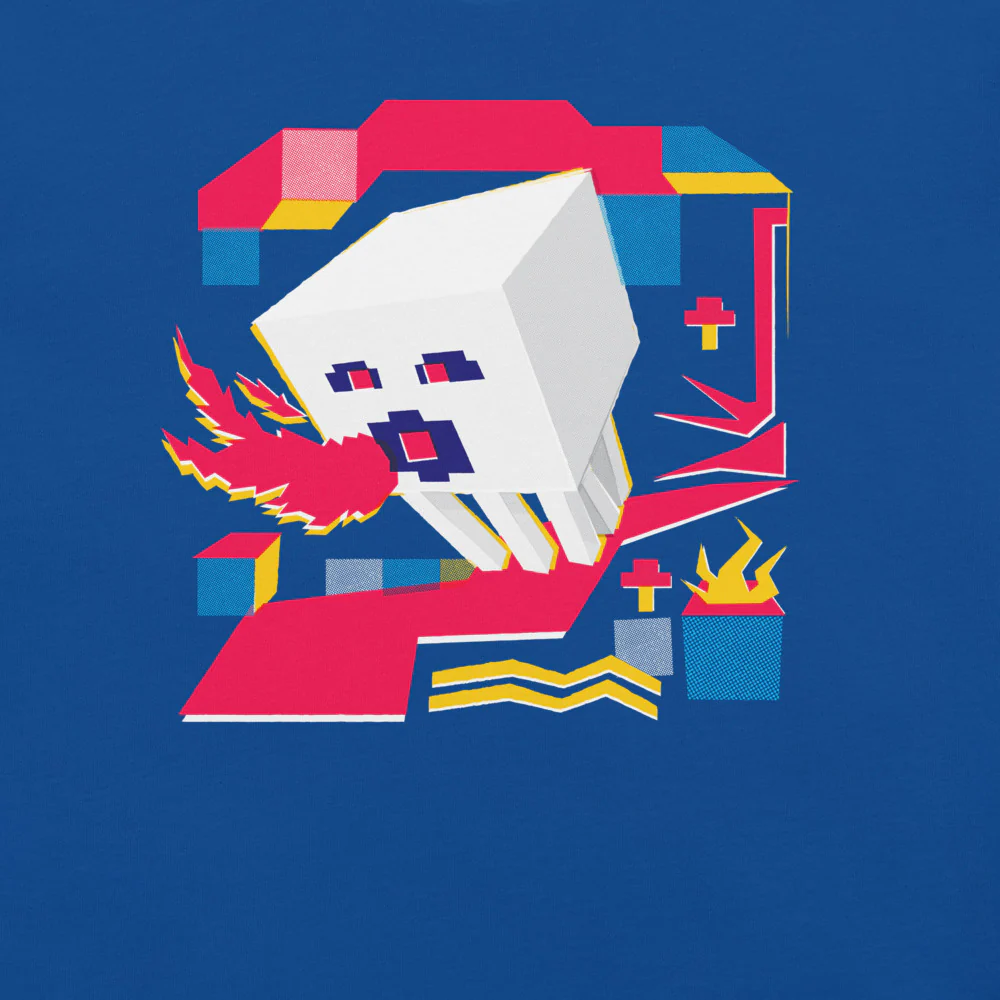 Minecraft Ghast Adult T-Shirt - Image 2