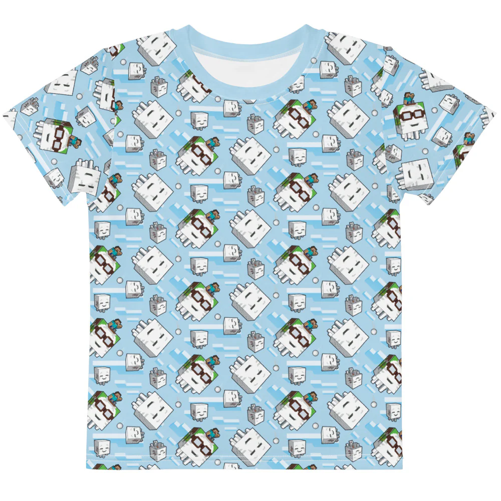 Minecraft Happy Ghast Kids T-Shirt