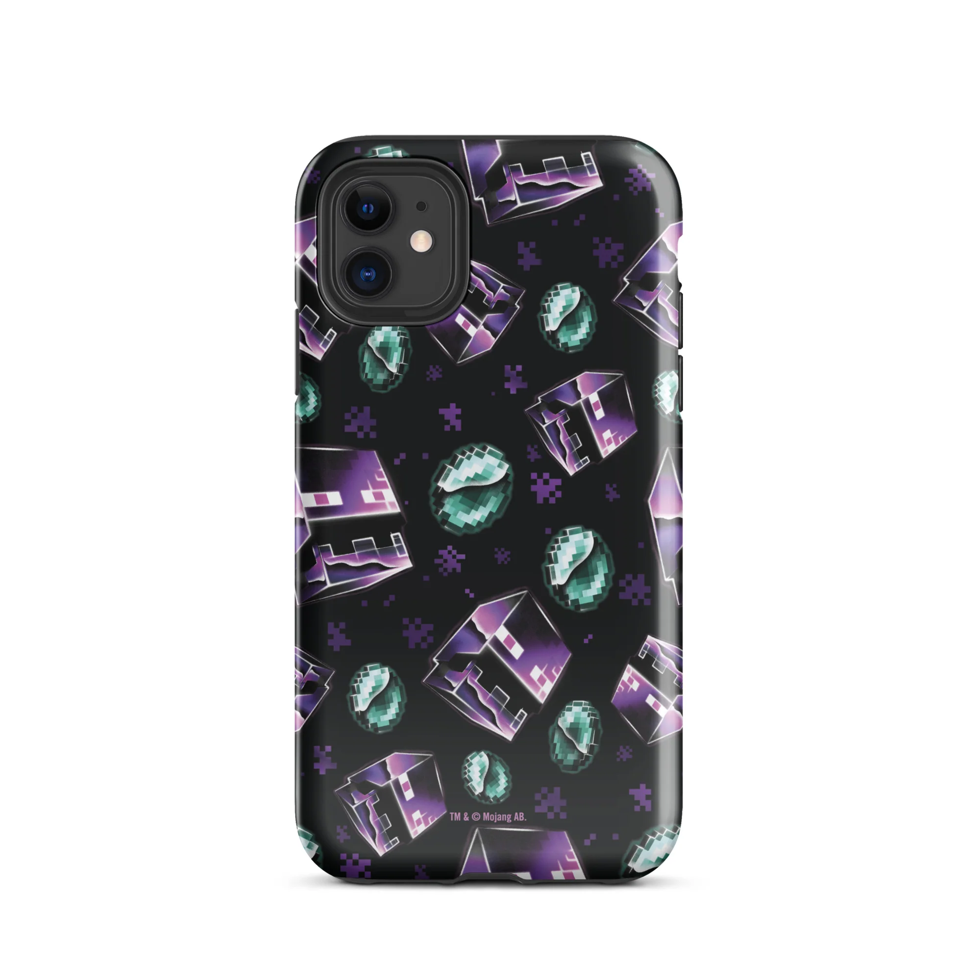Minecraft iPhone Tough Case Don’t Look Pattern
