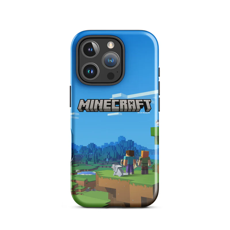 Minecraft Key Art Tough Phone Case - iPhone - Image 2